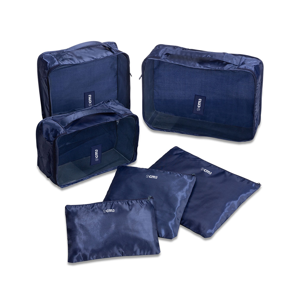 Brindes Personalizados - Organizador de Mala 6 Peças Personalizado