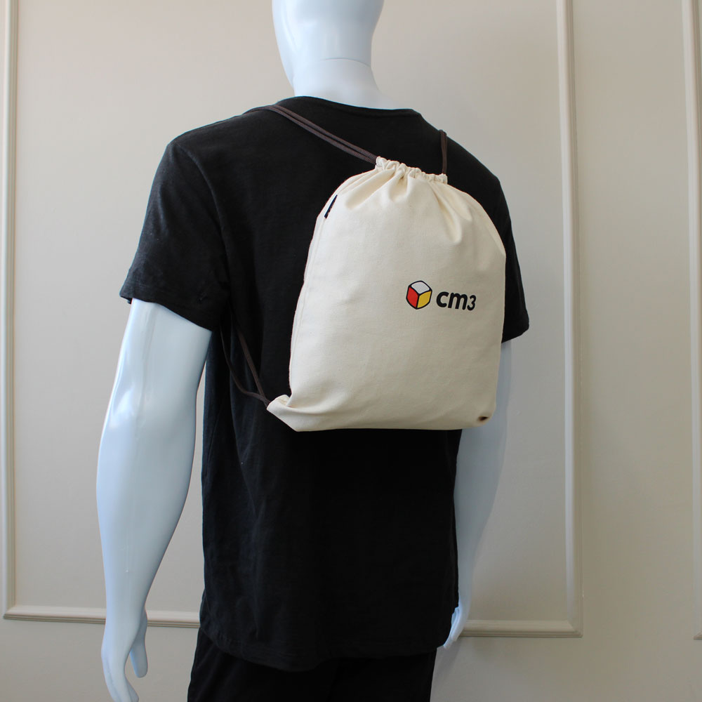 Brindes Personalizados - Saco Mochila Ecológico 3 - Algodão Pesado