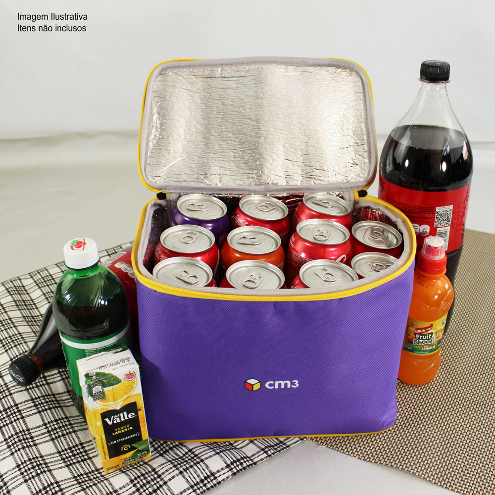 Brindes Personalizados - Bolsa Térmica Dinamarca - 10,2 Litros