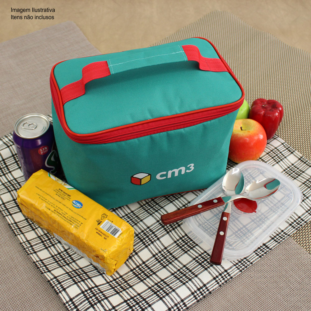 Brindes Personalizados - Bolsa Térmica Dinamarca - 7,2 Litros