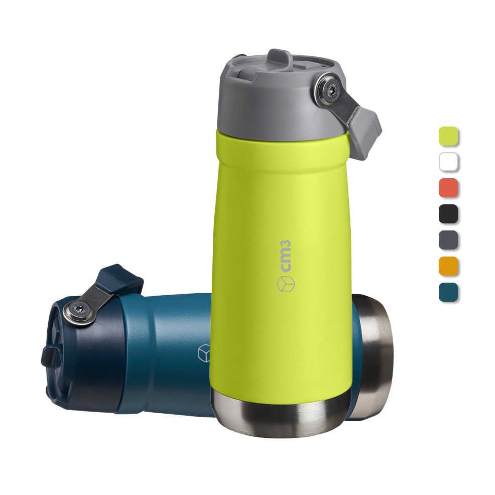 Brindes Personalizados - Garrafa Metal Térmica 600ml Personalizada