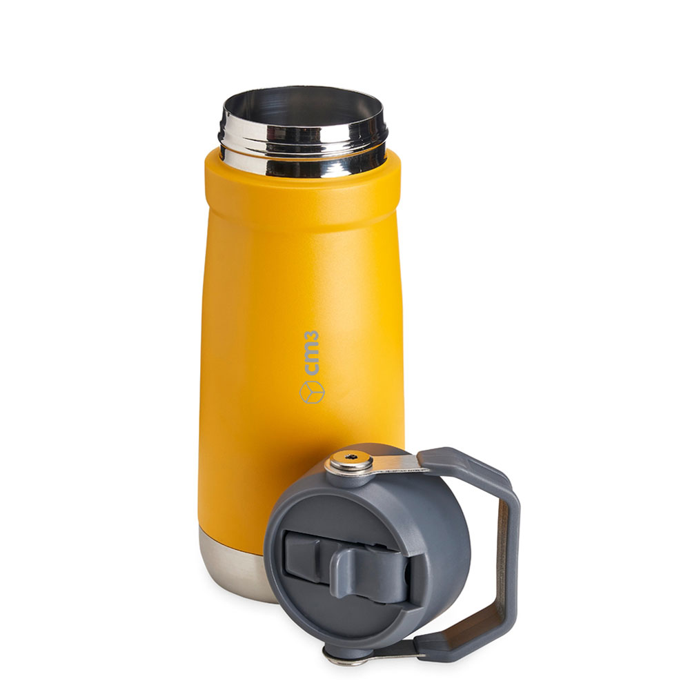 Brindes Personalizados - Garrafa Metal Térmica 600ml Personalizada