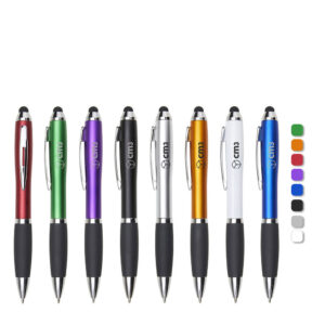 Brindes Personalizados - Caneta Plástica Touch Personalizada