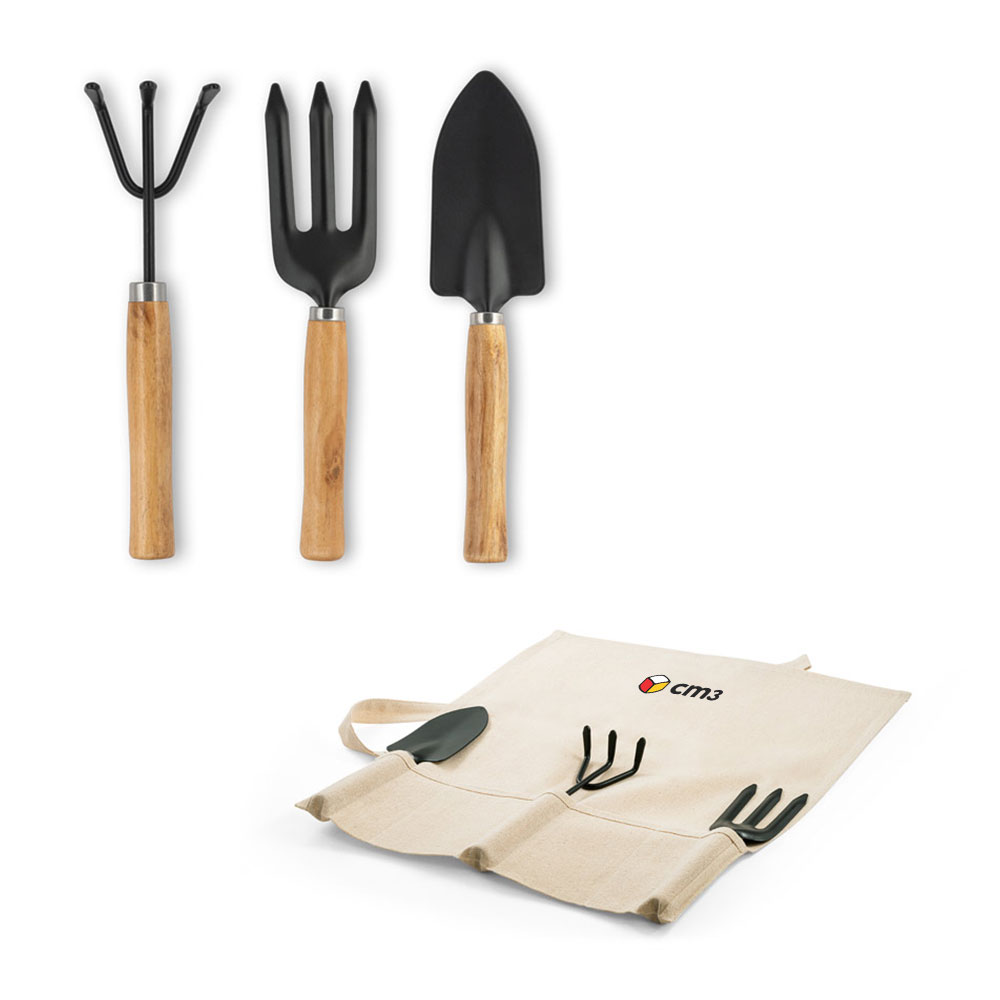 Brindes Personalizados - Kit de Ferramentas para Jardinagem Personalizado
