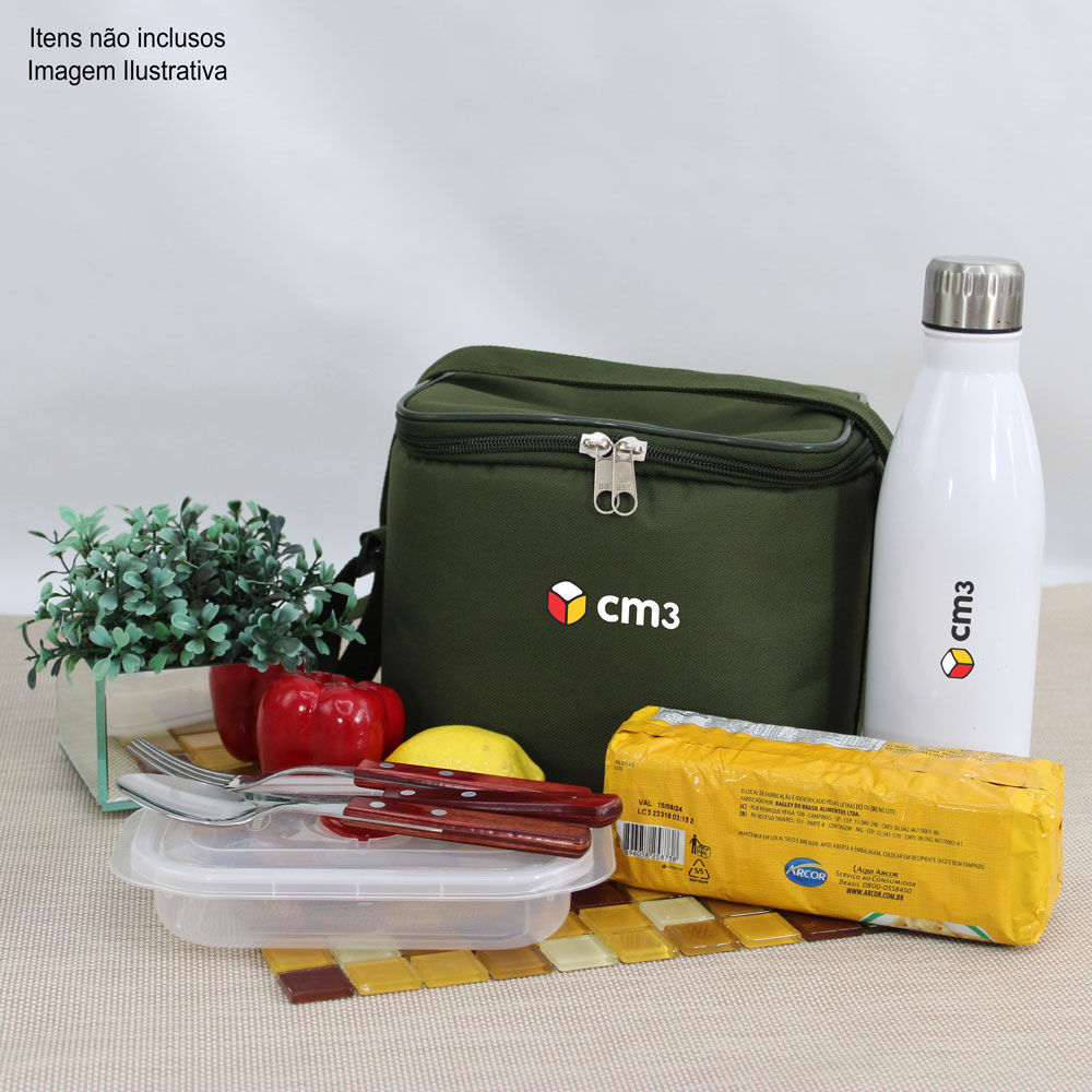 Brindes Personalizados - Bolsa Térmica Cubo - 5,4 Litros