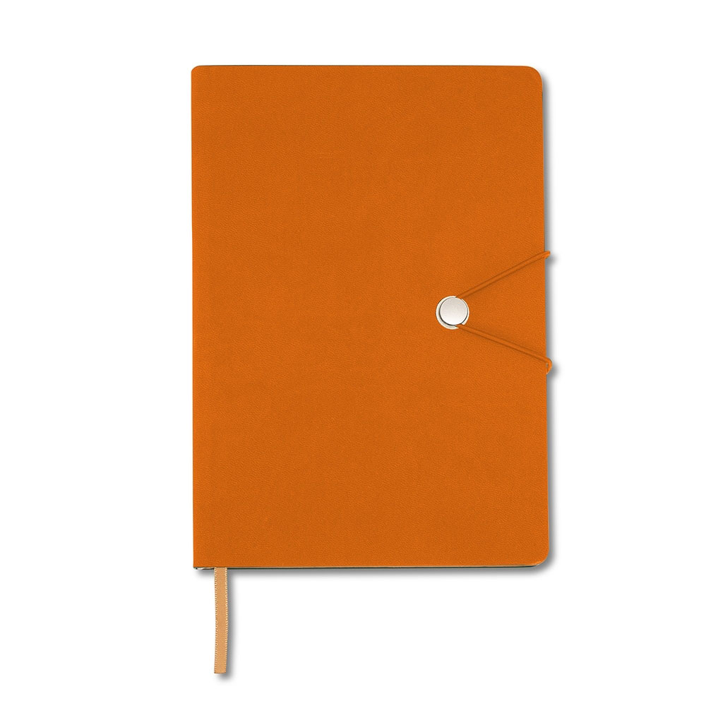 Brindes Personalizados - Caderno e Anotações com Fecho Pautado Personalizado