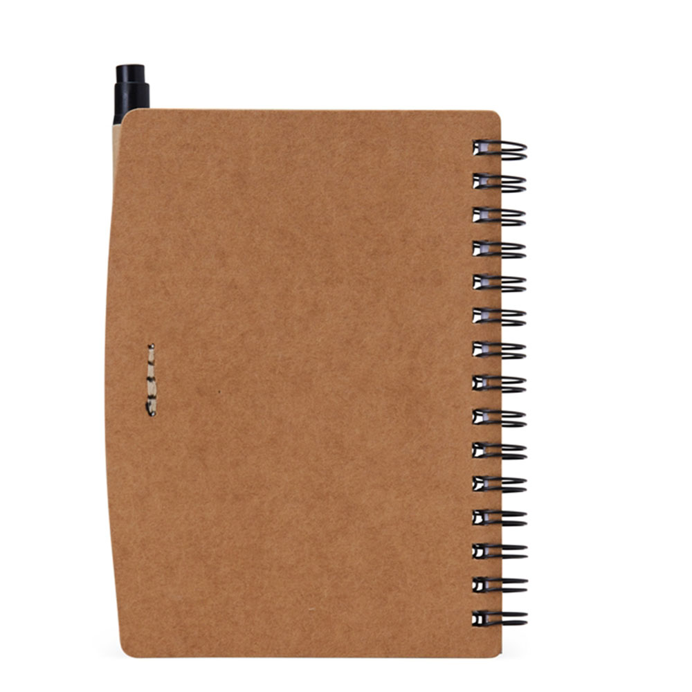 Brindes Personalizados - Caderno de Anotações Pautado com Post It e Caneta Personalizado