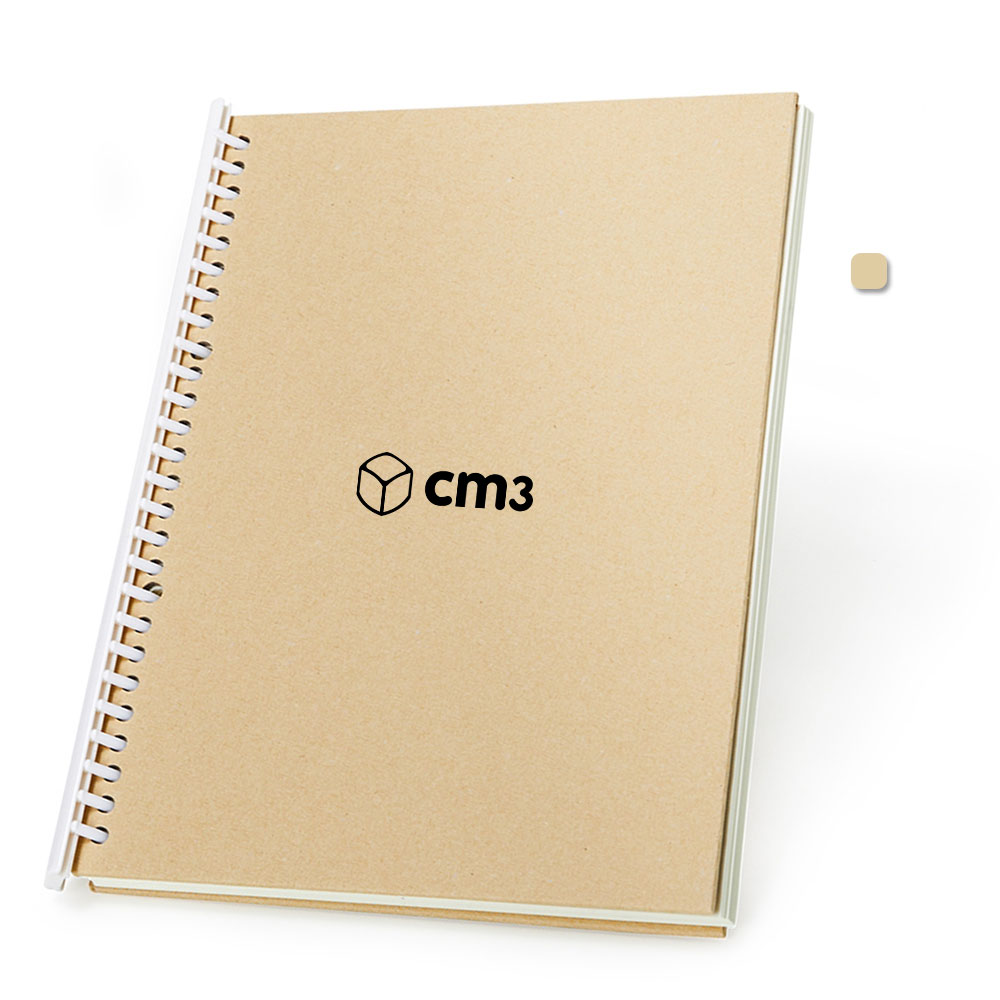 Brindes Personalizados - Caderno de Anotações Ecológico Pautado Personalizado