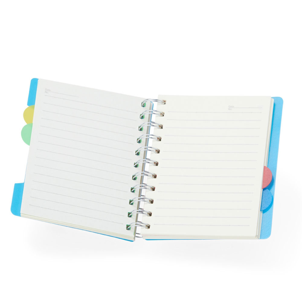 Brindes Personalizados - Caderno de Anotações Plástico Pautado Personalizado