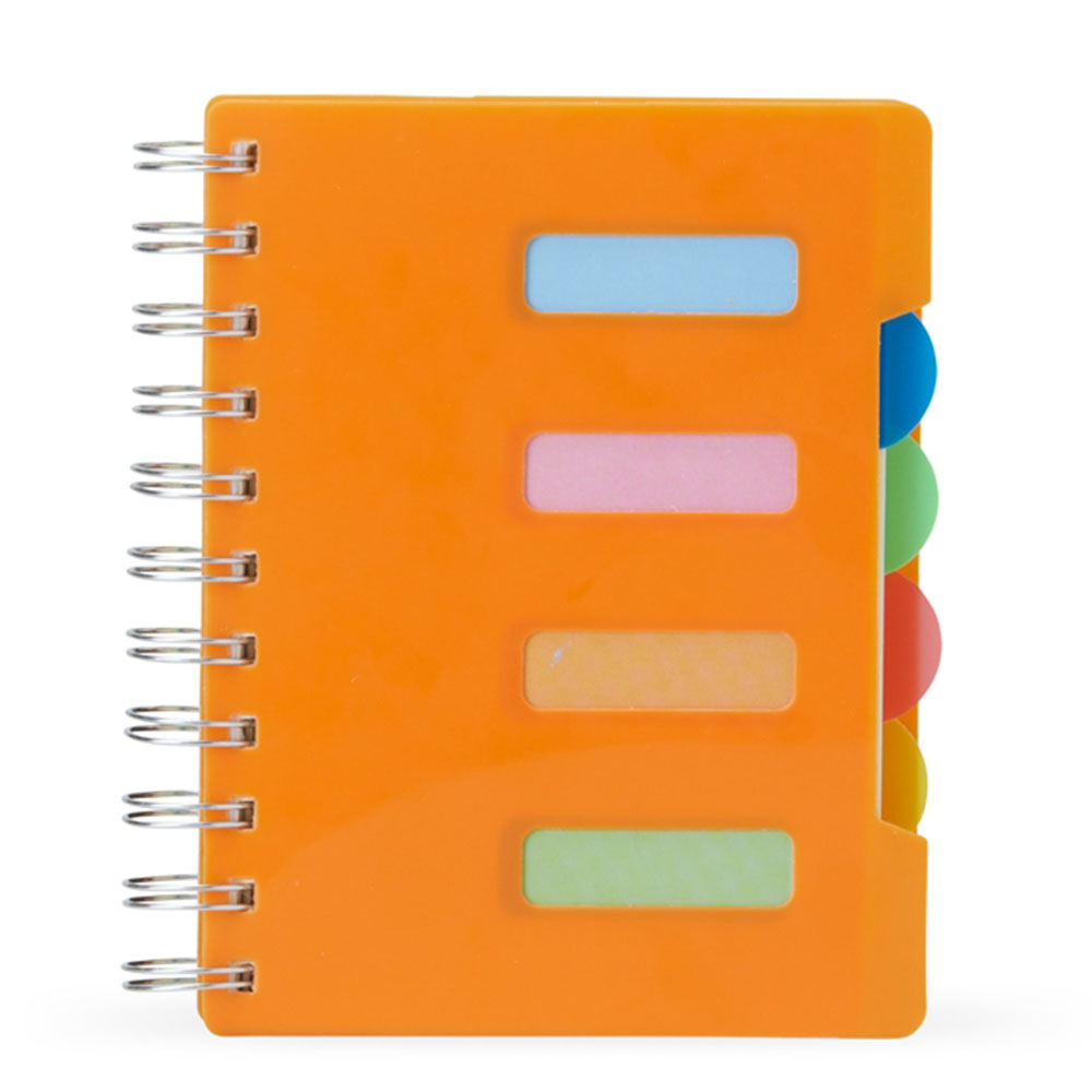 Brindes Personalizados - Caderno de Anotações Plástico Pautado Personalizado