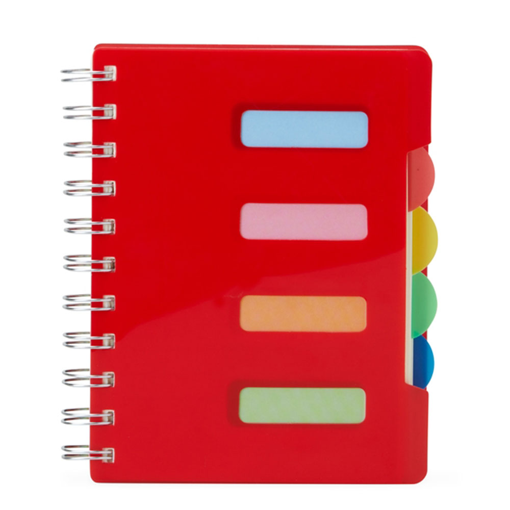 Brindes Personalizados - Caderno de Anotações Plástico Pautado Personalizado