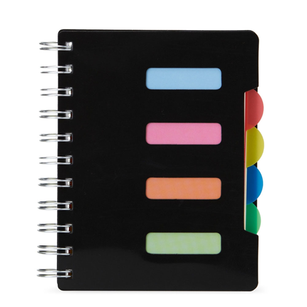 Brindes Personalizados - Caderno de Anotações Plástico Pautado Personalizado