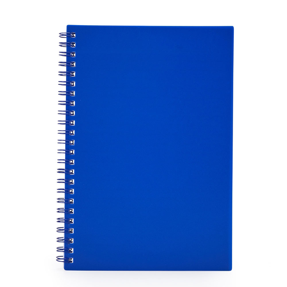Brindes Personalizados - Caderno de Anotações Plástico Pautado Personalizado