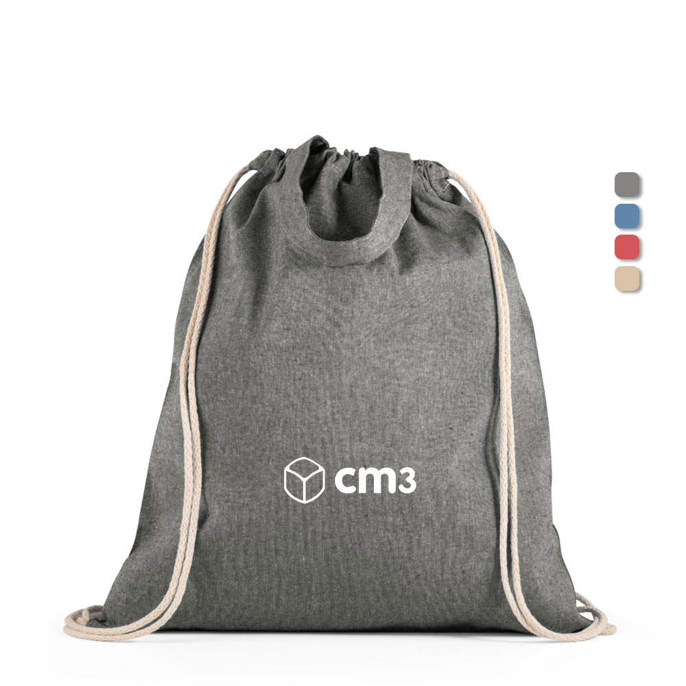 Brindes Personalizados - Saco Mochila L37,0/H41,0 Algodão com Alça de Mão Personalizado