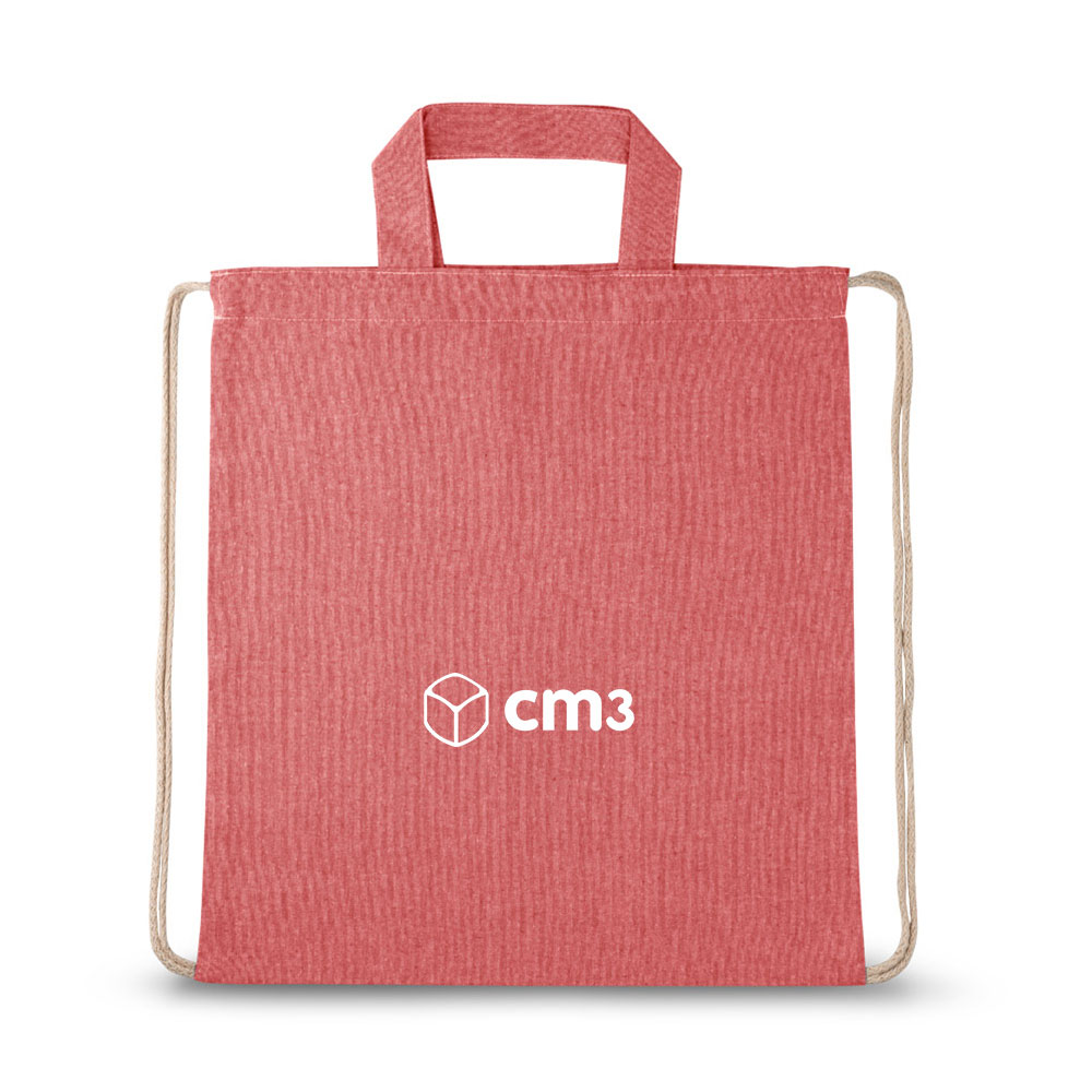 Brindes Personalizados - Saco Mochila L37,0/H41,0 Algodão com Alça de Mão Personalizado