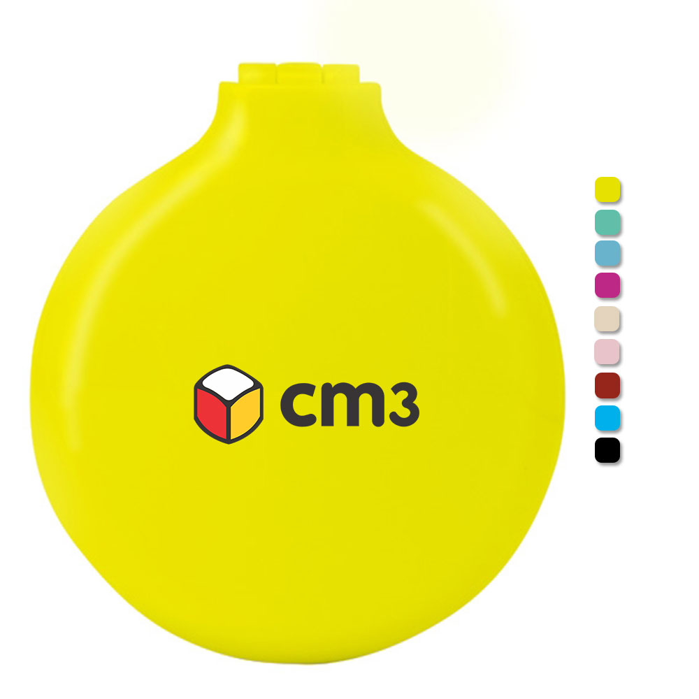 Brindes Personalizados - Espelho com Escova Color Personalizado