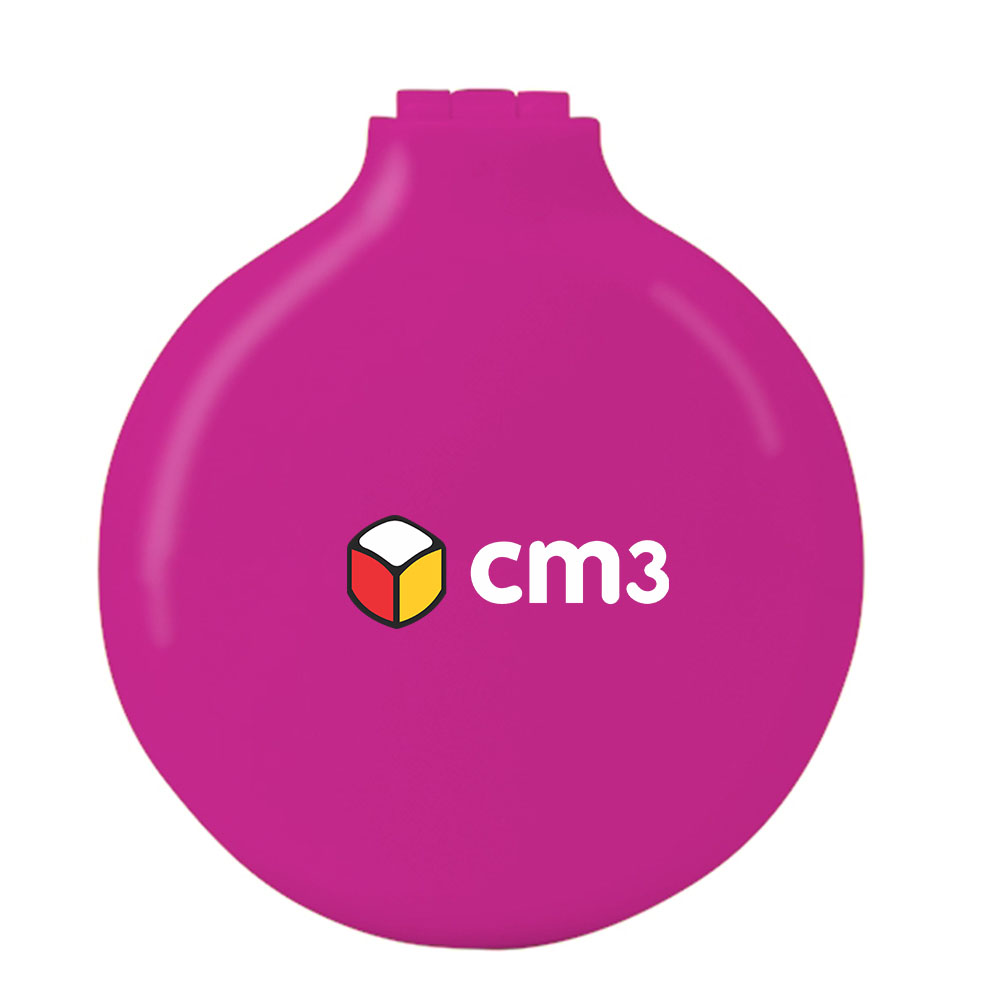Brindes Personalizados - Espelho com Escova Color Personalizado