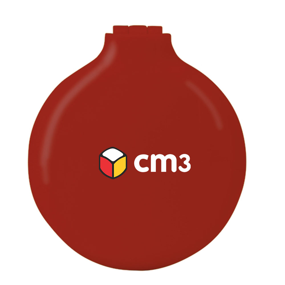 Brindes Personalizados - Espelho com Escova Color Personalizado