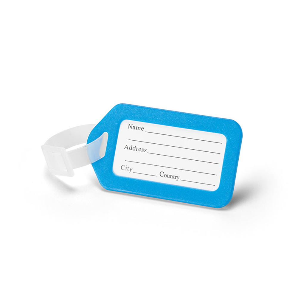 Brindes Personalizados - Tag de Identificação de Mala Personalizada
