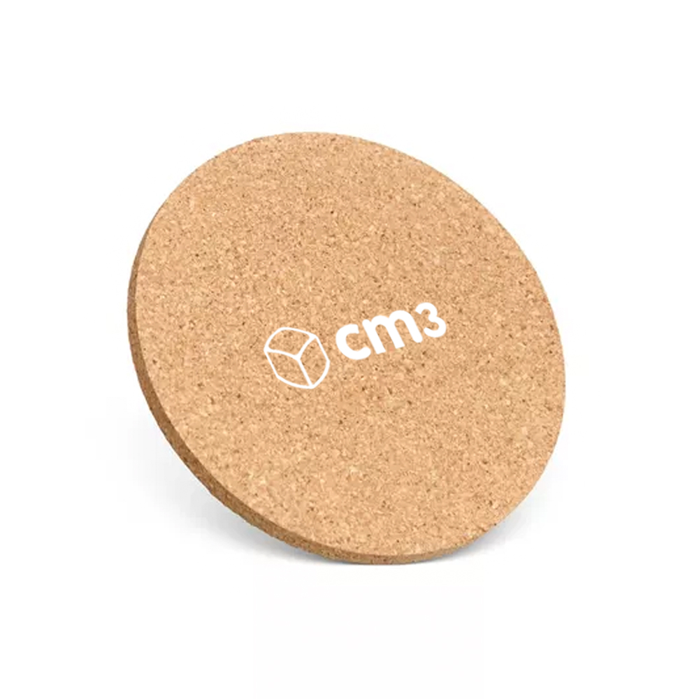 Brindes Personalizados - Porta Copos de Cortiça Personalizado