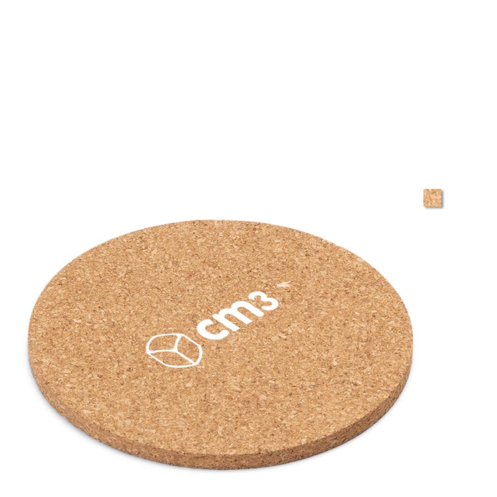 Brindes Personalizados - Porta Copos de Cortiça Personalizado