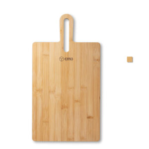 Brindes Personalizados - Tábua de Bambu para Aperitivos Personalizada